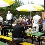 Im Biker Camp in Strümpfelbrunn wurde gegessen.